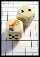 Dice : Dice - My Designs - Bart Simpson Mooning - Aug 2013